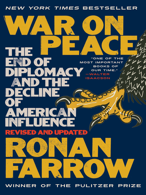 Title details for War on Peace by Ronan Farrow - Wait list